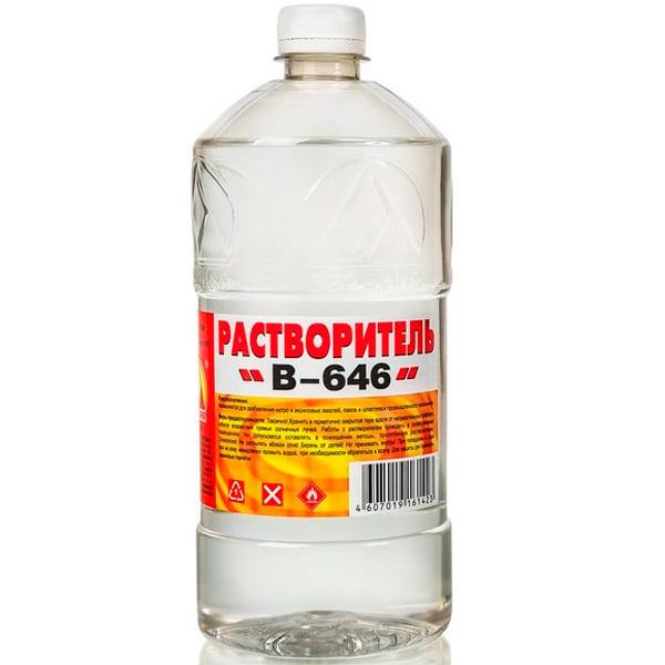 Растворитель В-646 0,8кг/1,0л, ВЕРШИНА, Российская Федерация Цена с НДС