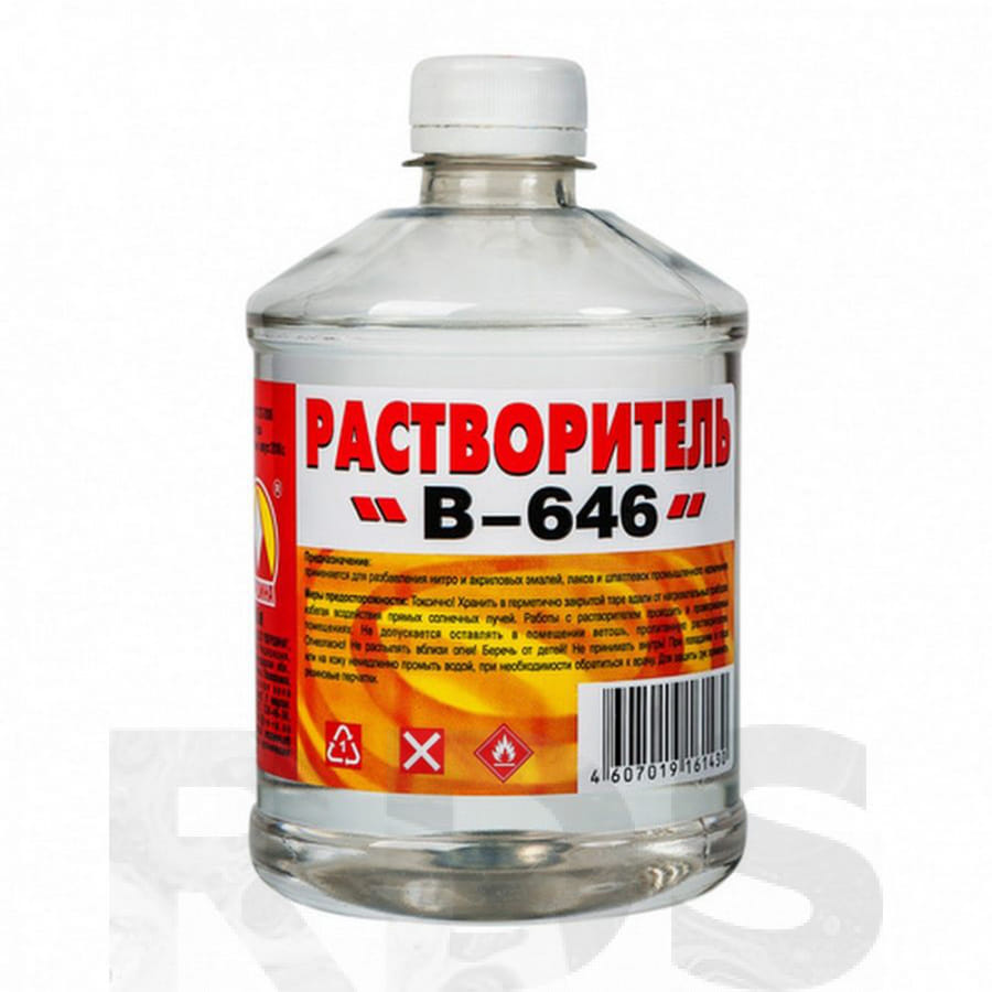 Растворитель В-646 0,8кг/1,0л, ВЕРШИНА, Российская Федерация Цена с НДС