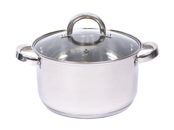 Кастрюля из кор.стойкой стали, 3,3л/20см. со стеклянной крышкой, арт, GS-01211-20CA-2 Цена с НДС