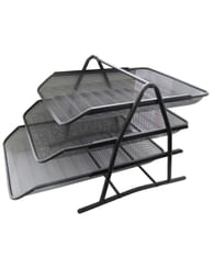 Лоток горизонтальный тройной металлический (сетка), черный Цена с НДС за 1 штуку Лоток горизонтальный тройной металлический (сетка), черный Цена с НДС за 1 штуку