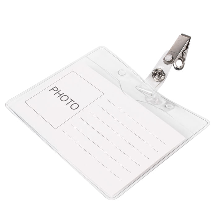 Бейдж с клипом горизонтальный 104*65мм АРТ 1479 Darvish Цена с НДС за 1 штуку