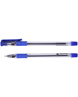 Ручка шар. синяя "Darvish" на масляной основе корпус прозрачный, 12249-03 Darvish Цена с НДС за 1 штуку