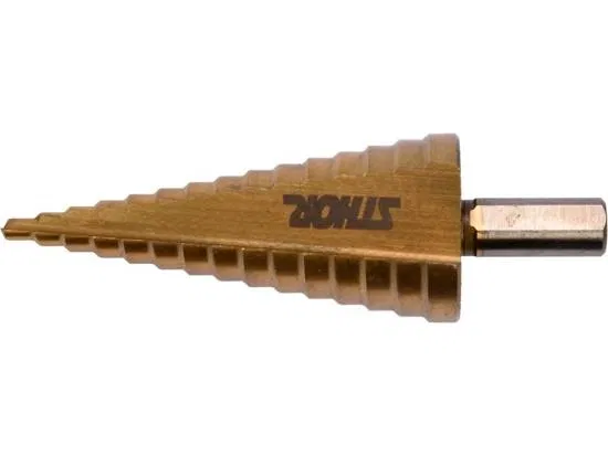 Сверло ступенчатое 4-39мм HSS, 13 ступеней (22613) SHTOR Цена с НДС за 1 штуку