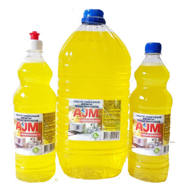 МОЮЩЕЕ ср-во универсальное для поверхностей AJM UNIVERSAL, 5 л AJM Цена с НДС за 1 канистру 5 л