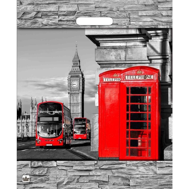 Пакет с вырубной усил. ручкой 45х38 ПВД 60мкм Цена с НДС