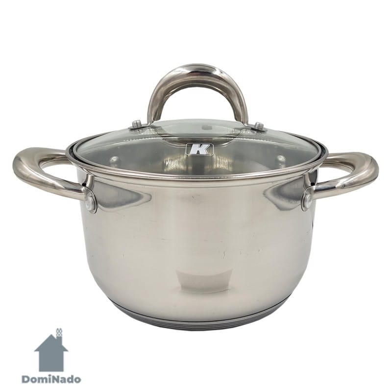 Кастрюля из кор.стойкой стали, 2,6л., арт. LB-1845-2 Цена с НДС за 1 штуку