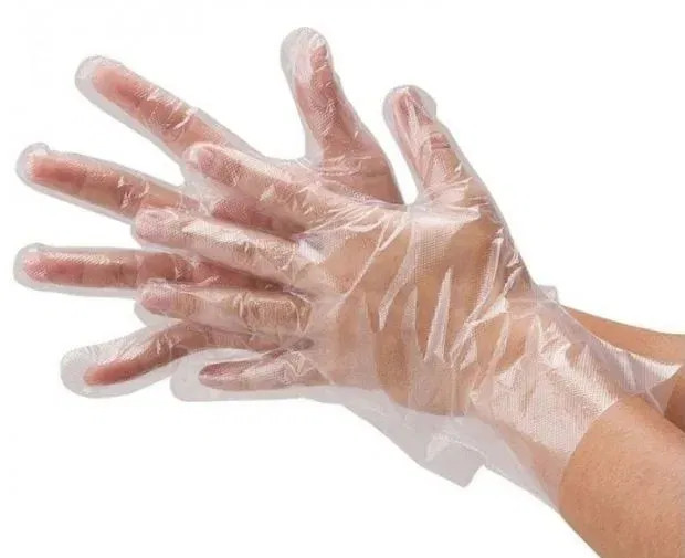 Перчатки П/Э ОДНОРАЗОВЫЕ, (100 шт/упак), РФ Цена с НДС