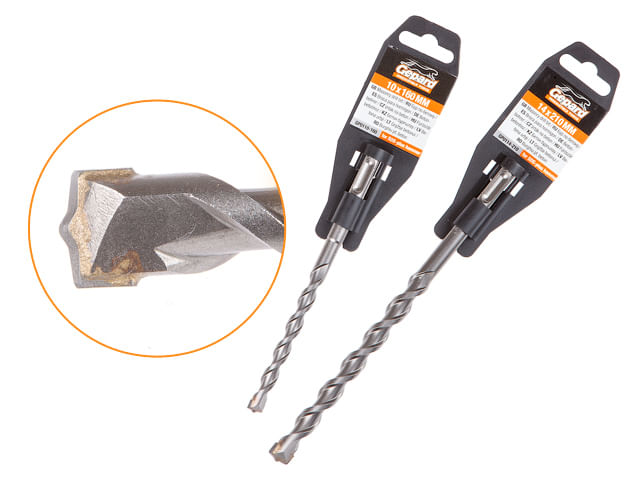 Сверло 10х260х310мм бур SDS-plus GEPARD Цена с НДС за 1 штуку, код товара 15049