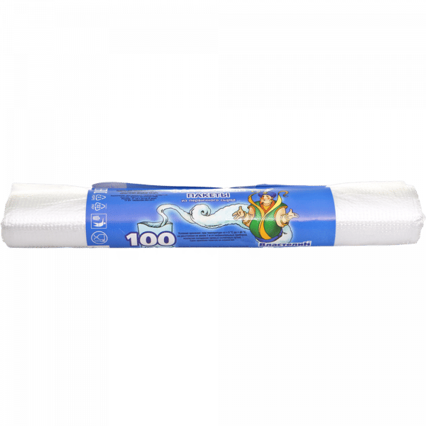 Пакеты фасовочные для пищевых продуктов 240*370 мм, Властелин мешков (100 шт/рул) Цена с НДС за 1 рулон 100 шт, код товара 00299