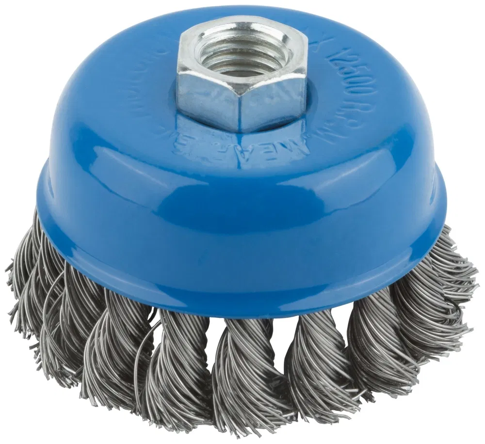 Щетка чашечная (коса) d=75мм/М14 MOS Цена с НДС за 1 штуку, код товара 14220