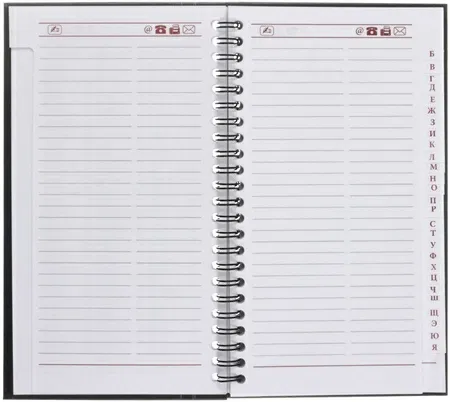 Книга телефонная 120×210 мм, 48 л., линия, ассорти Полиграфкомбинат имени Я.Коласа Цена с НДС за 1 штуку, КОД ТОВАРА 00191