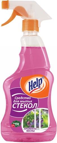 Ср-во для окон HELP, 750мл, РФ Цена с НДС