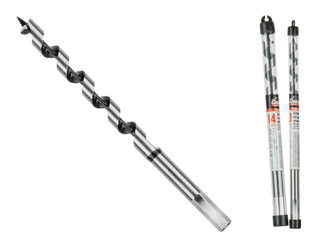 Сверло по дереву спиральное 16х460мм (шнековое, винтовое, спираль Левиса) GEPARD Цена с НДС за 1 штуку, код товара 00204