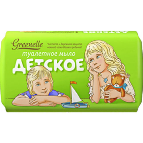 Мыло туалетное ДЕТСКОЕ, 90 гр, РБ Цена с НДС за 1 штуку