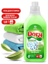 Жидкий стиральный порошок DORY (гель-концентрат универсальный) , 1,8л, РФ GRASS Цена с НДС