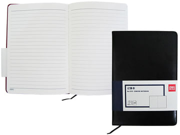 Ежедневник 120 листов А5., DELI , 205*143мм, черный, арт.3315, Китай DELI Цена с НДС