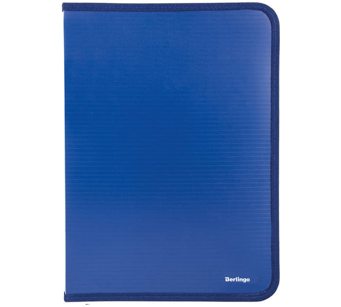 Папка на молнии, А4 пластик 500мкм, BERLINGO, РОССИЯ Berlingo Цена с НДС за 1 штуку