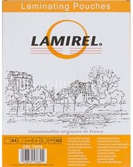 Пленка для ламинирования LAMIREL А4/ 100 микр. 100шт./уп. Цена с НДС
