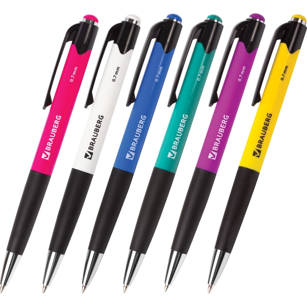 Ручка автом. BRAUBER CONCEPT корп ассорт. арт. 141156, Китай BRAUBERG Цена с НДС