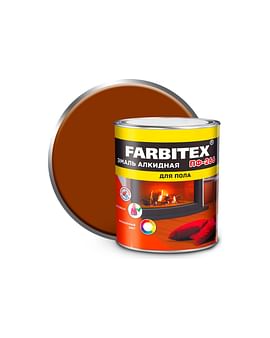 Эмаль ПФ-266 Жёлто-коричневая, ф.2,7 кг, FARBITEX, РФ FARBITEX