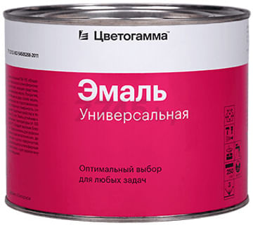 Эмаль ПФ-115 Серая 1,8 кг Цветогамма Цена с НДС