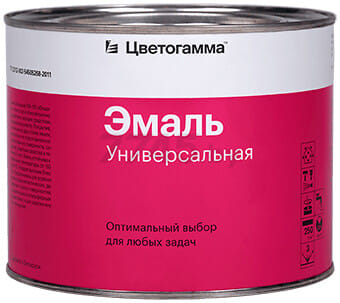 Эмаль ПФ-115 Черная 1,8 кг ЦВЕТОГАММА, РБ Цена с НДС