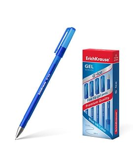 Ручка гелевая синяя ЕrichКrause G-ICE, Германия ErickKrause Цена с НДС