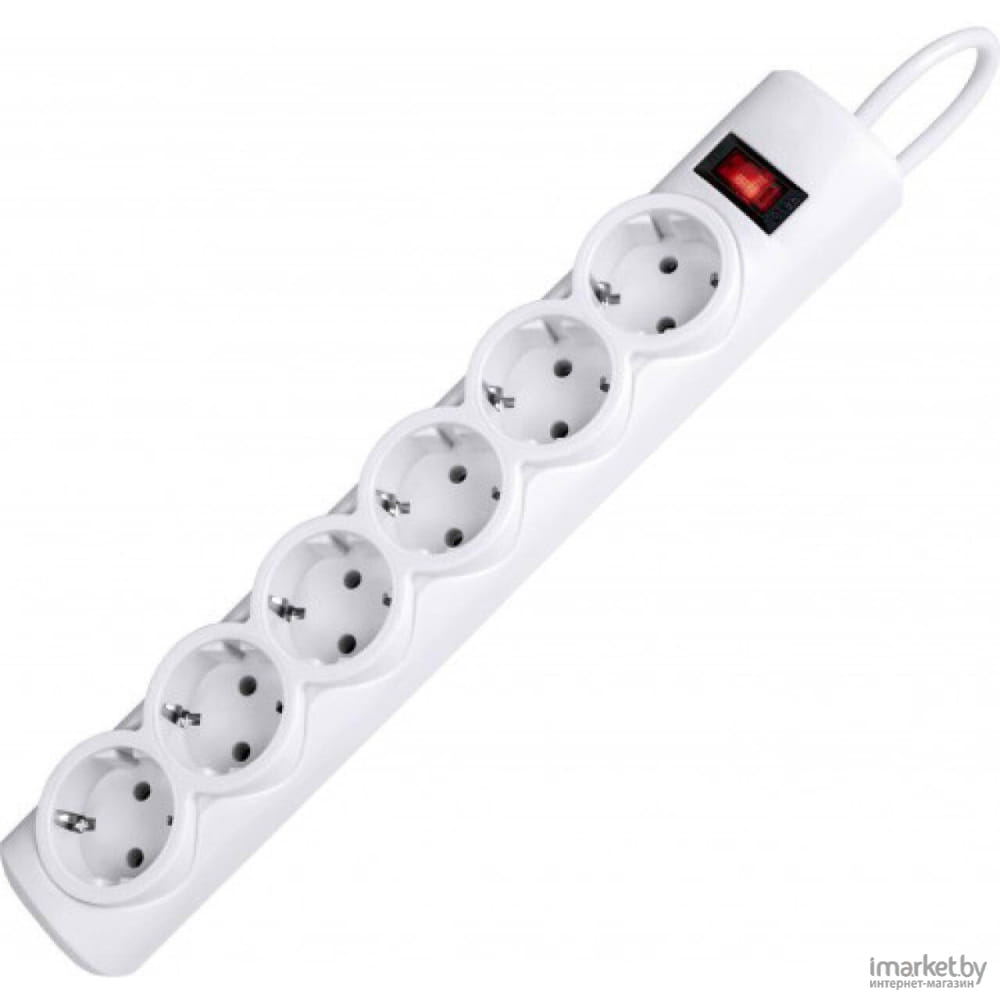 Сетевой удлинитель DEFENDER, 6 роз, 3 метра, КИТАЙ Цена с НДС