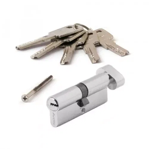 Цилиндровый механизм S-Locked AL- 60 PB к/вертушка, Китай Цена с НДС