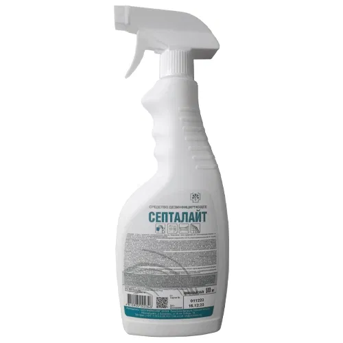 Дез. ср-во СЕПТАЛАЙТ, 0,5 л, СПРЕЙ ( спиртосодерж. для обработки РУК и ПРИБОРОВ), РБ Цена с НДС