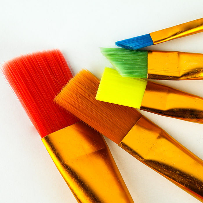 Набор кистей 5 шт СИНТЕТИКА, DV-10493 Darvish Цена с НДС за 1 набор