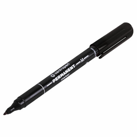 Маркер перман. черный, тонкий, 1,0 мм/М, арт.2846 9412, Чехия Centropen Цена с НДС