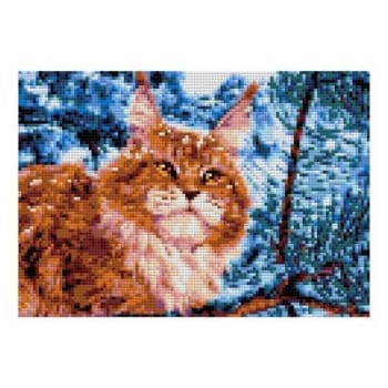 АЛМАЗНАЯ МОЗАИКА 21*30 LORI "Рыжее счастье" арт.Ам-147, РФ Цена с НДС