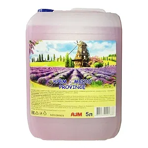 Моющее для рук "AJM" PRОVINCE, RIVIERA,SUNNY,FLORES, 5 л, (крем-мыло) РБ Цена с НДС