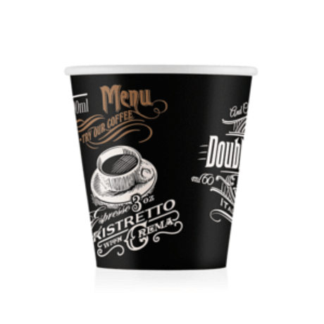 Стакан 110мл, картонный, 1сл., 50шт/упак, РФ Цена с НДС