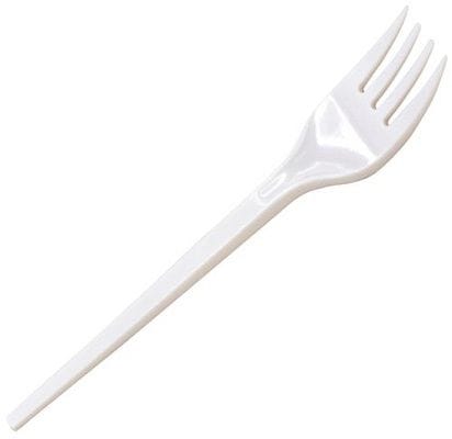 Вилка столовая одноразовая ПС эконом (100 шт/уп.), РФ Цена с НДС
