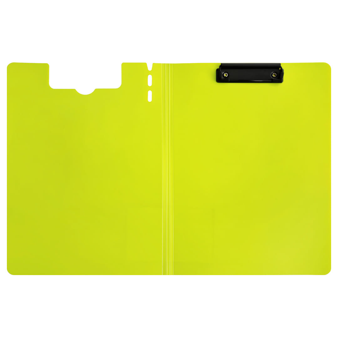 Планшет А4 с прижимом С КРЫШКОЙ САЛАТОВЫЙ Hua Jie , арт.JW6708T, Китай Hua Jie Цена с НДС