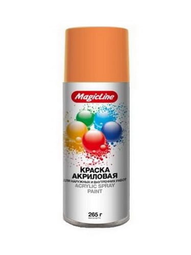Краска АЭРОЗОЛЬНАЯ ЗЕЛЕНАЯ ТРАВА MagicLine 265 гр, RAL6029 MagicLine Цена с НДС