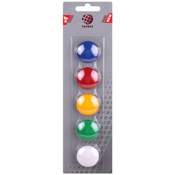 Магниты для доски (5шт) 3 см Globus, арт.МЦ30 Цена с НДС