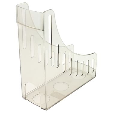 Лоток вертикальный 100 ПРОЗРАЧНО-ДЫМЧАТЫЙ Цена с НДС