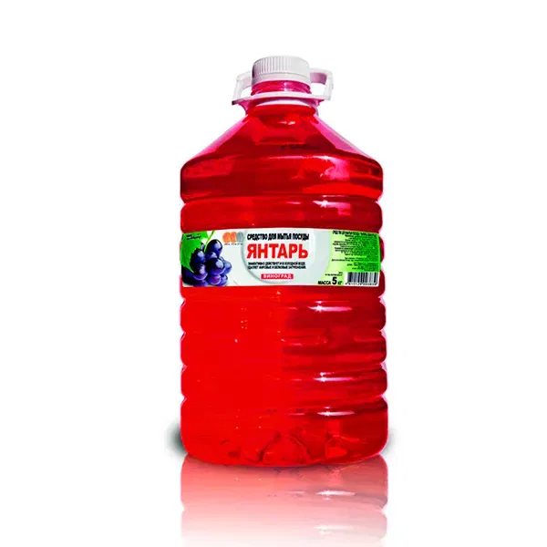 Моющее средство для посуды ЯНТАРЬ 5л., РБ Бархим Цена с НДС