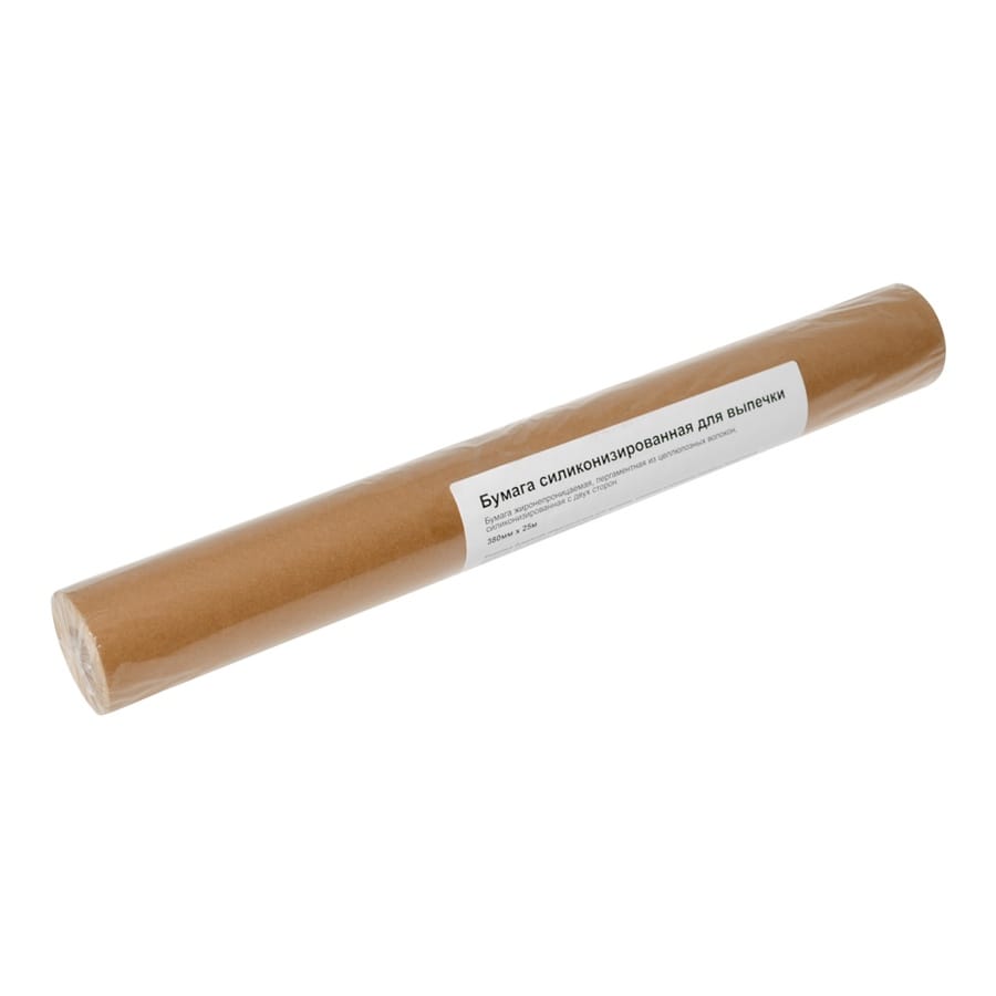 Бумага для запекания СИЛИКОНИЗИРОВАННАЯ, 380мм х 25м, РФ Цена с НДС