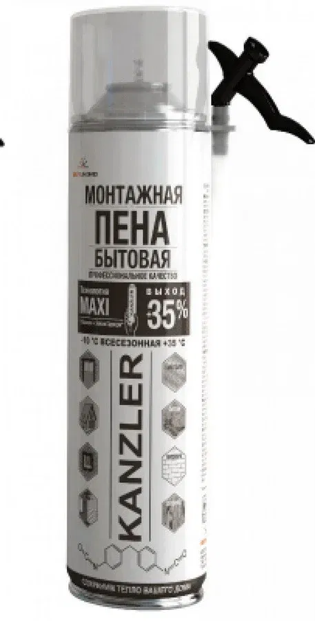 Пена монтажная KANZLER HOME PLUS 45L -10/+35., РБ Цена с НДС