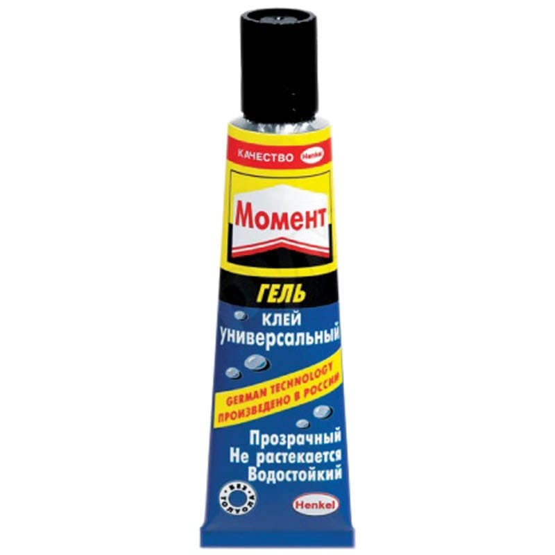 Клей МОМЕНТ Гель, 30 г, РФ Цена с НДС