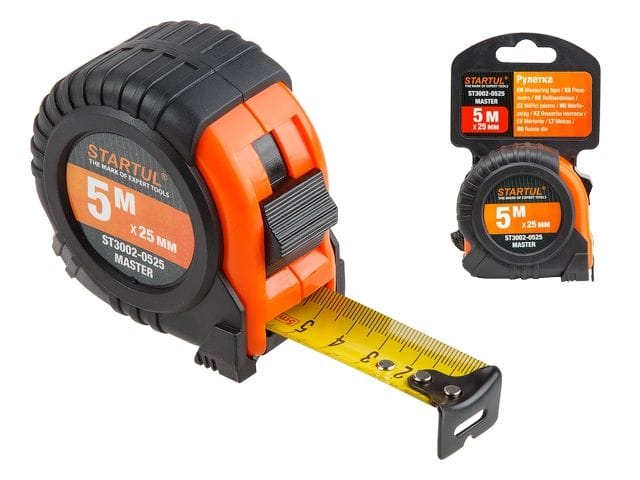 Рулетка 5м/25мм STARTUL MASTER Цена с НДС