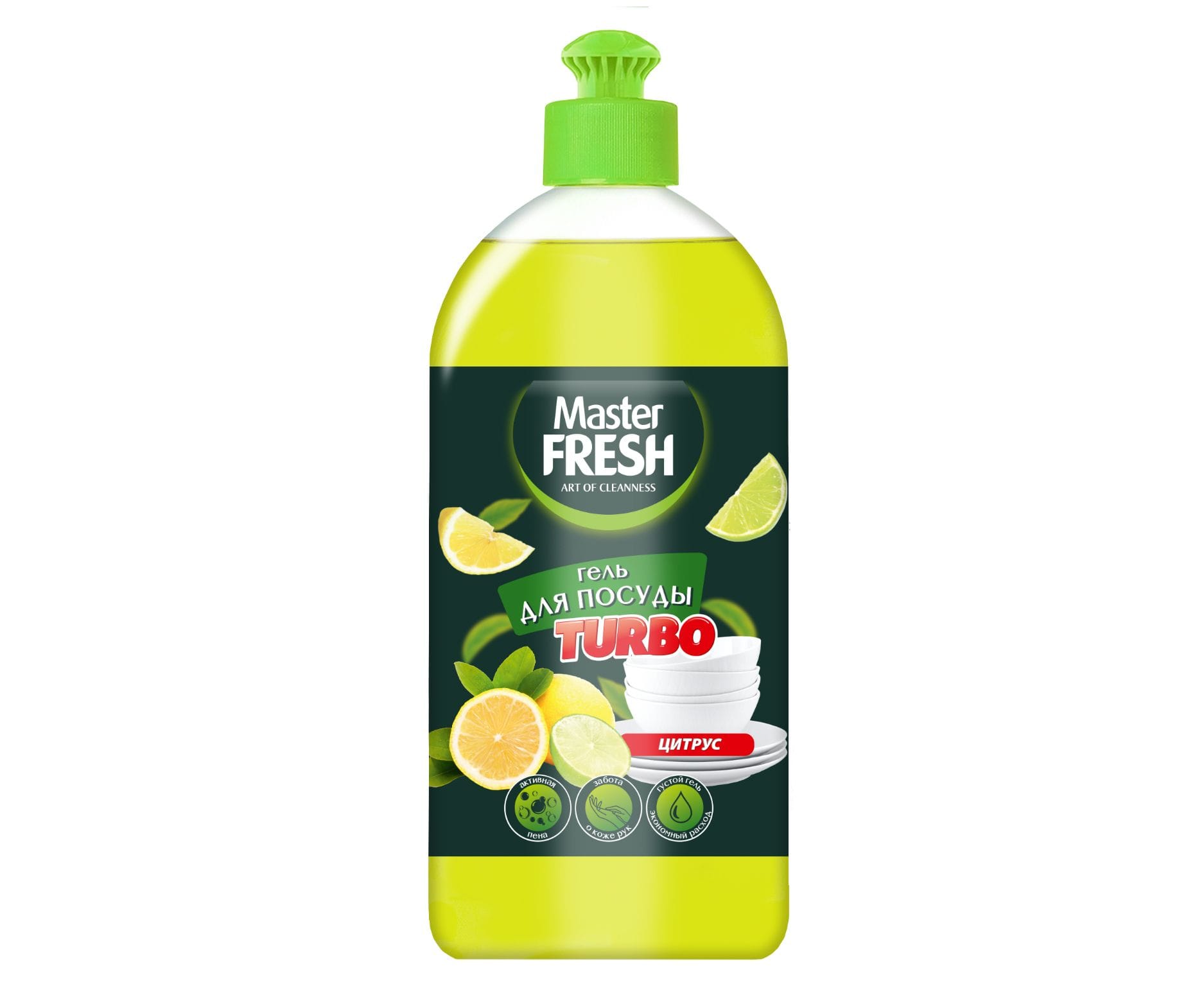 Ср-во для посуды MASTER FRESH цитрус, 1000 мл, РФ MASTER FRESH Цена с НДС