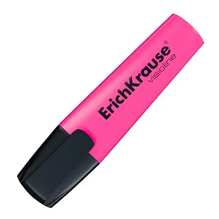 Маркер-текстовыделитель, V-12, цвет розовый ERICH KRAUSE Цена с НДС