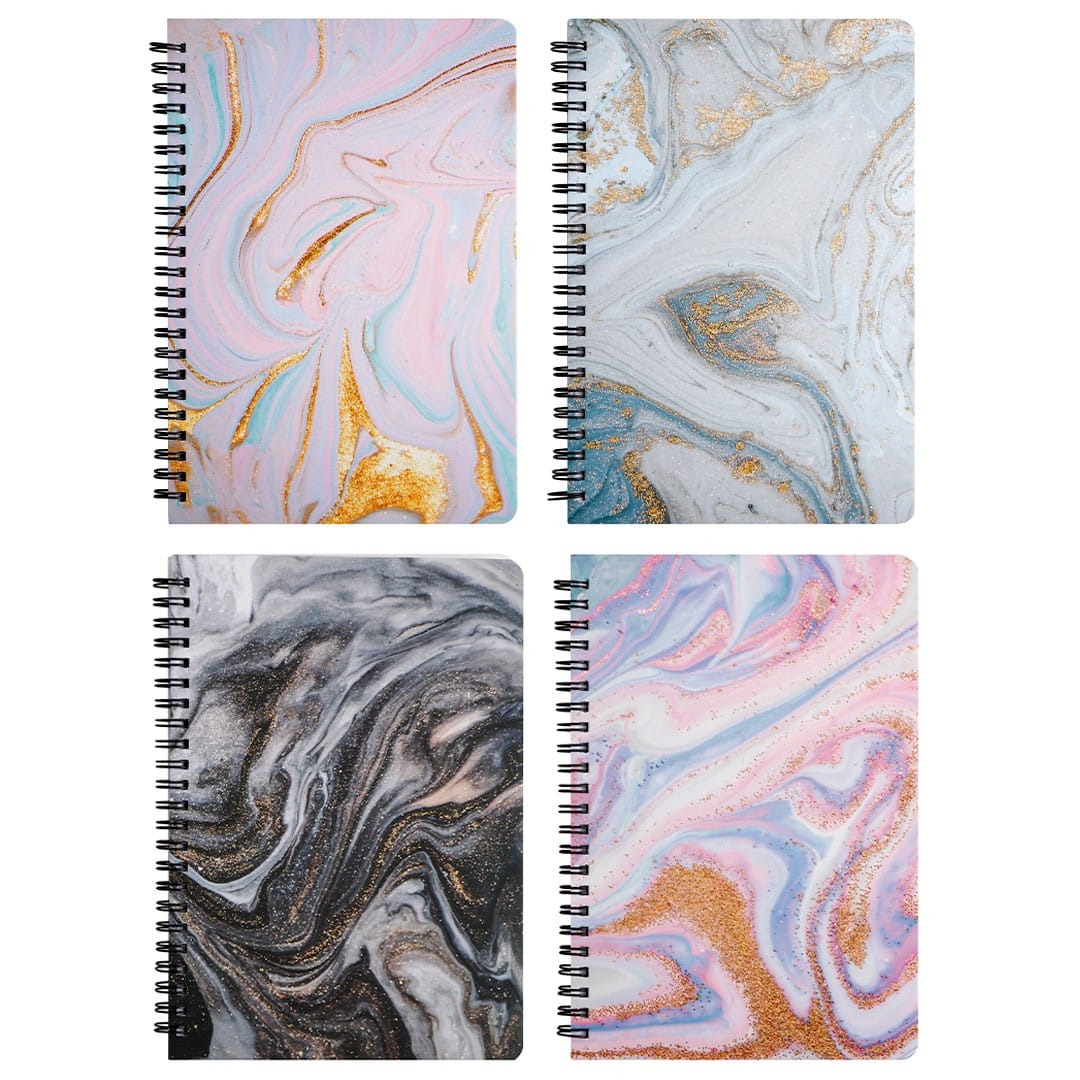 БЛОКНОТ 80 л А6 на пружине, арт. ВХ 10815А6-1-4,Китай Цена с НДС