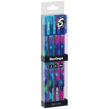 Ручка шарик. BERLINGO Retro Future 0.7мм синяя, арт.CBp_70S08, РФ Berlingo Цена с НДС