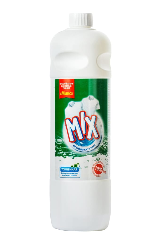 Отбеливатель для белых тканей МИКС, 1л, РБ Цена с НДС